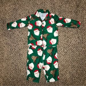 Baby Boys' Santa Coat Pajama Set - Just One You made by Carter's 18 Month